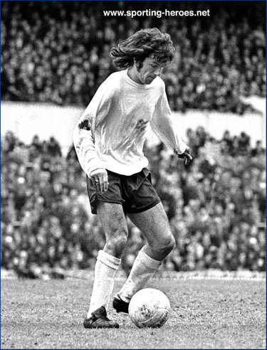 Roger Morgan - Tottenham Hotspur - League appearances.