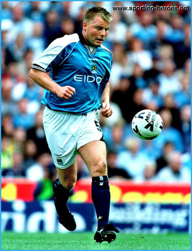 Andy Morrison - Manchester City - League appearances for Man City.