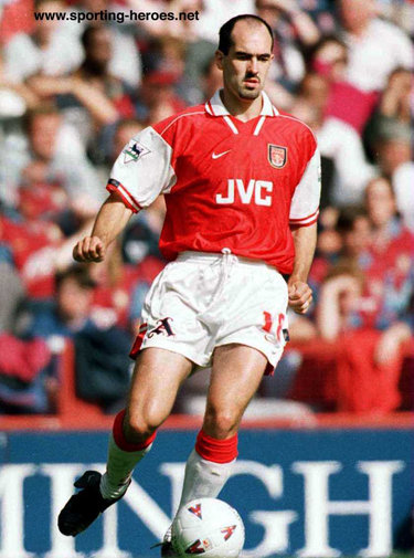 Steve Morrow - Arsenal FC - League appearances.