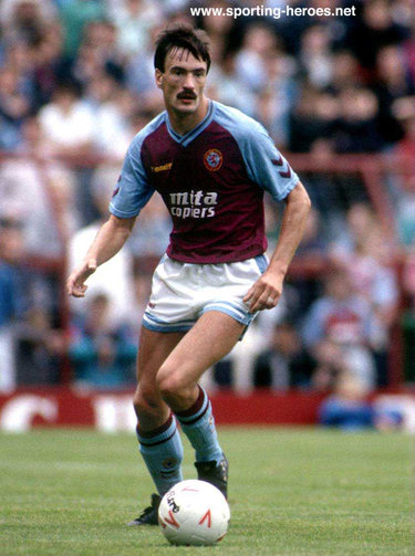 Derek Mountfield - Aston Villa  - League appearances.