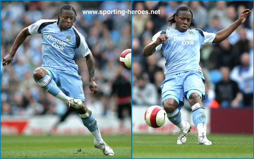 Emile Mpenza - Manchester City - Premiership Appearances