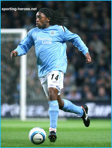 Kiki Musampa - Manchester City - Premiership Appearances