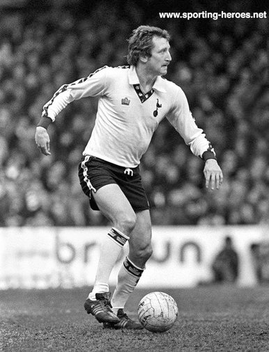 Terry Naylor - Tottenham Hotspur - League appearances for Spurs.