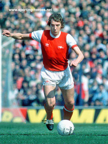 Sammy Nelson - Arsenal FC - League appearances for The Gunners.