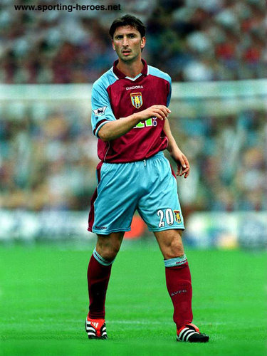 Luc Nilis - Aston Villa  - League appearances.