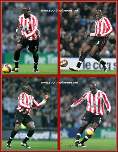 Nyron Nosworthy - Sunderland FC - League appearances.