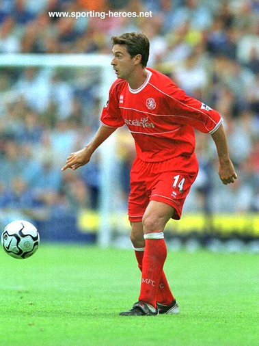 Paul Okon - Middlesbrough FC - League appearances for Boro.