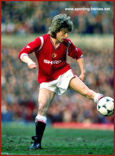 Jesper Olsen - Manchester United - League Appearances for Man Utd.