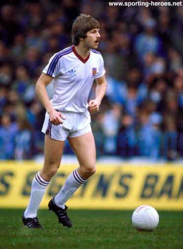 Neil Orr - West Ham United - League appearances.
