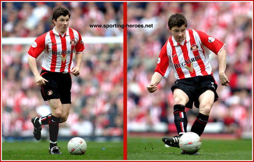 John Oster - Sunderland FC - League apperances.