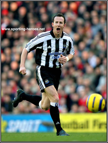 Andy O'Brien - Newcastle United - Premiership Appearances.