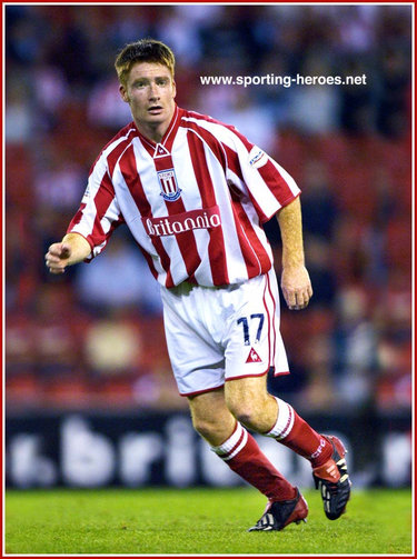 James K. O'CONNOR - Stoke City FC - League appearances.