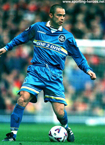 John O'Kane - Everton FC - Premiership Appearances