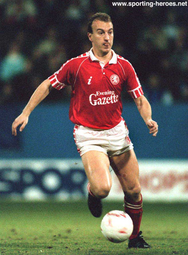 Andy Peake - Middlesbrough FC - League appearancesfor Boro.