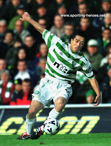 Bobby Petta - Celtic FC - League appearances.