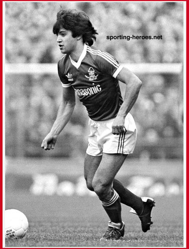 Raimondo Ponte - Nottingham Forest - League appearances.