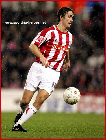 Danny Pugh - Stoke City FC - League Appearances