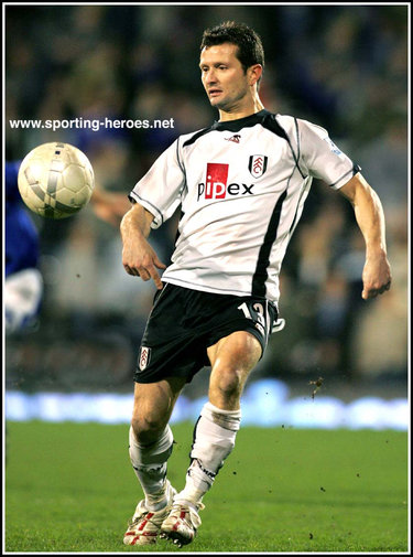 Tomasz Radzinski - Fulham FC - League appearances.
