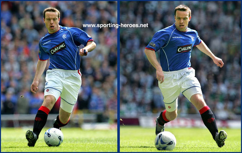 Gavin Rae - Glasgow Rangers - League appearances.