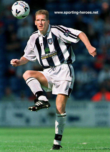 Paul Raven - West Bromwich Albion - League Appearances