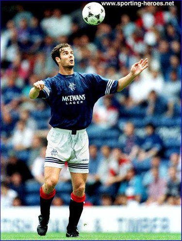 Brian Reid - Glasgow Rangers - League appearances.