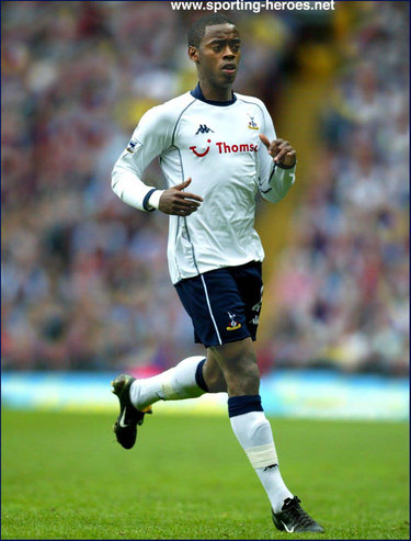 Rohan Ricketts - Tottenham Hotspur - League appearances.