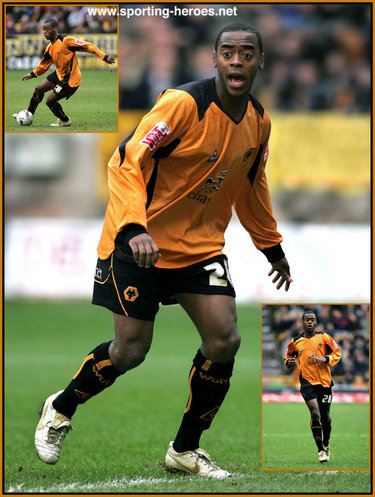 Rohan Ricketts - Wolverhampton Wanderers - League appearances.