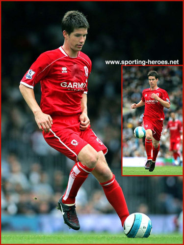 Chris Riggott - Middlesbrough FC - League appearances.