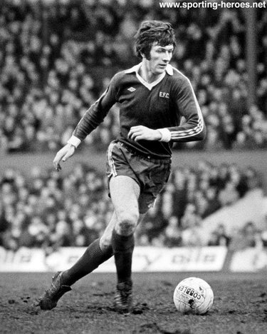 Bruce Rioch - Everton FC - League Appearances