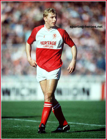 Stuart Ripley - Middlesbrough FC - League appearances.