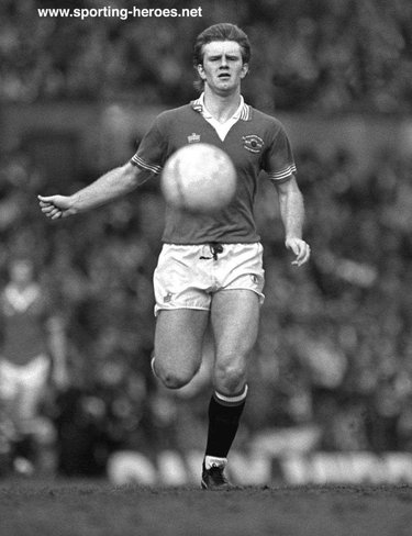 Andy Ritchie - Manchester United - League appearances for Man Utd.