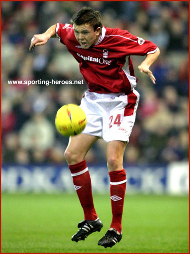 Gregor Robertson - Nottingham Forest - League appearances.