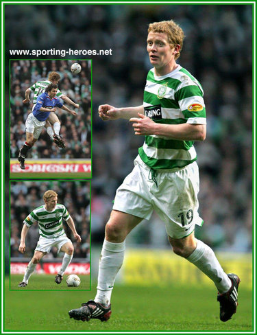 Barry Robson - Celtic FC - League appearances.