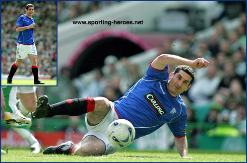 Julien Rodriguez - Glasgow Rangers - League appearances.