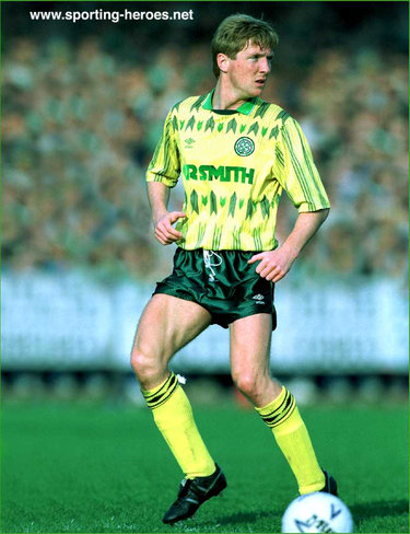 Anton Rogan - Celtic FC - League appearances for The Hoops.