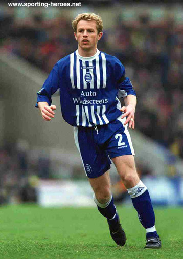 Gary Rowett - Birmingham City - League appearances for Brum.