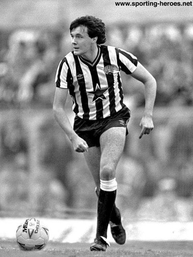 Wesley Saunders - Newcastle United - League appearances.