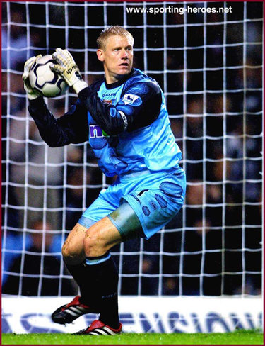 Peter Schmeichel - Aston Villa  - League appearances.