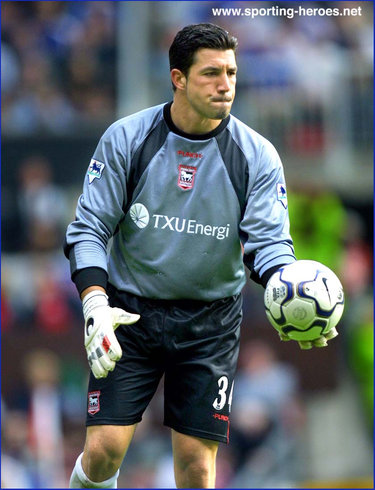 Matteo Sereni - Ipswich Town FC - League appearances.