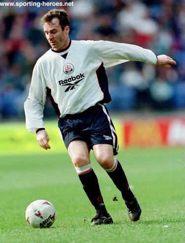 John Sheridan - Bolton Wanderers - League appearances.