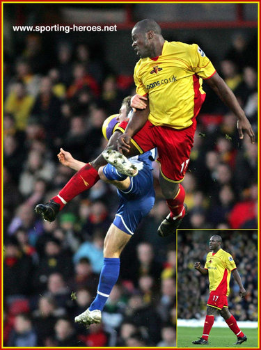 Danny Shittu - Watford FC - League appearances.