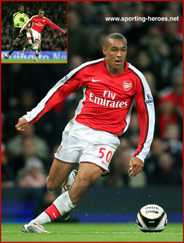 Jay Simpson - Arsenal FC - Premiership Appearances