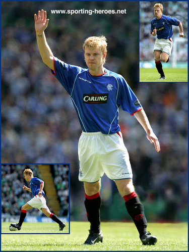 Steven Smith - Glasgow Rangers - League appearances.