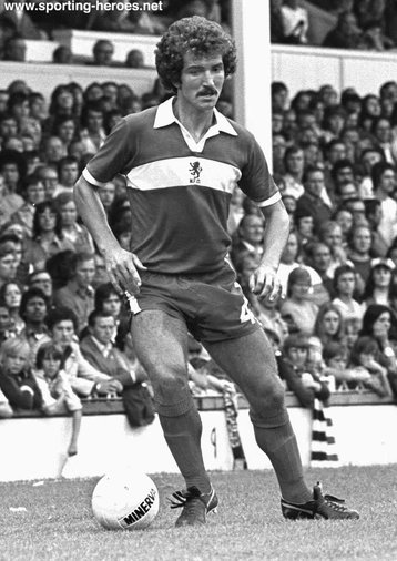 Graeme Souness - Middlesbrough FC - League appearances for Boro.