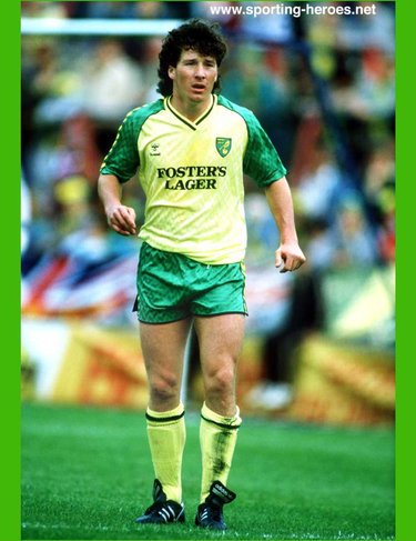 Tony Spearing - Norwich City FC - League appearances.