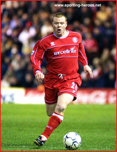 Phil Stamp - Middlesbrough FC - League appearances.