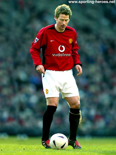 Michael Stewart - Manchester United - League appearances.