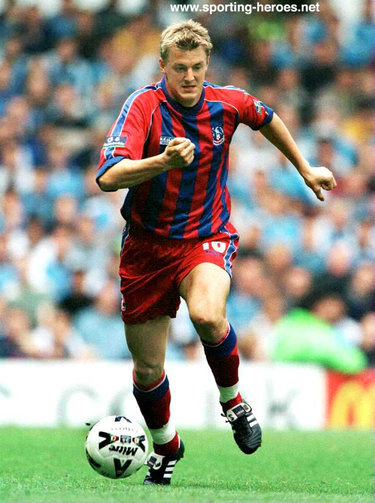 Mathias Svensson - Crystal Palace - League appearances.