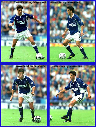 Idan Tal - Everton FC - Premiership Appearances