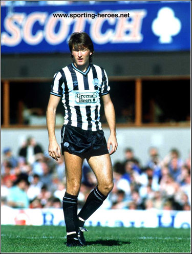 Andy Thomas - Newcastle United - League appearances.